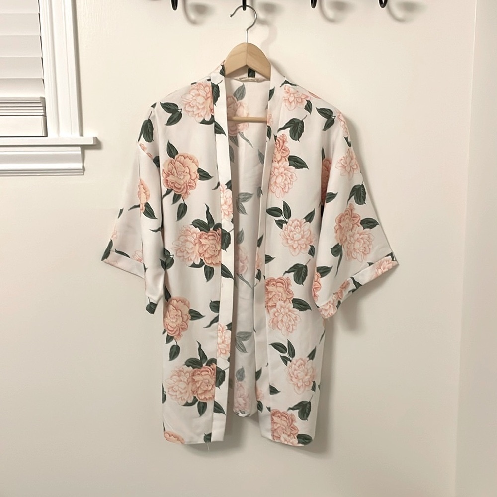 Floral Cardigan - Size Large
